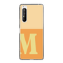 Slim Protection Case［ Original - initial two tone - M orange ］