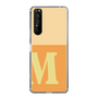 Slim Protection Case［ Original - initial two tone - M orange ］