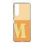 Slim Protection Case［ Original - initial two tone - M orange ］