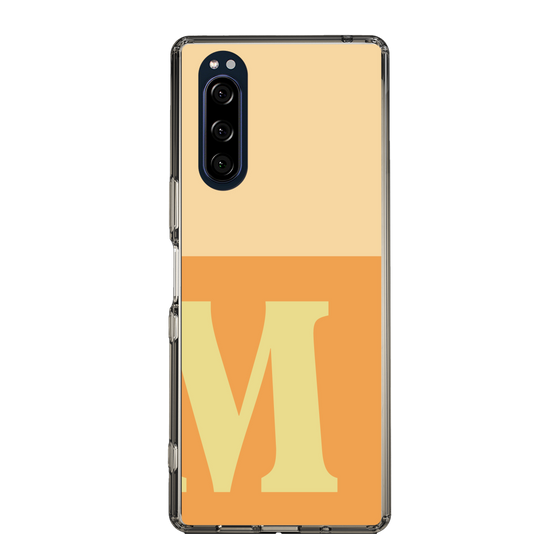 Slim Protection Case［ Original - initial two tone - M orange ］
