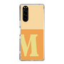 Slim Protection Case［ Original - initial two tone - M orange ］