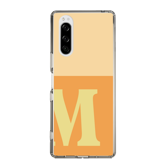 Slim Protection Case［ Original - initial two tone - M orange ］
