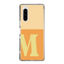 Slim Protection Case［ Original - initial two tone - M orange ］