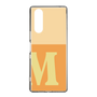 Slim Protection Case［ Original - initial two tone - M orange ］