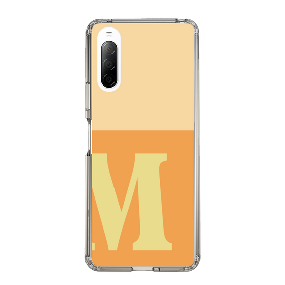 Slim Protection Case［ Original - initial two tone - M orange ］