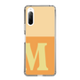 Slim Protection Case［ Original - initial two tone - M orange ］