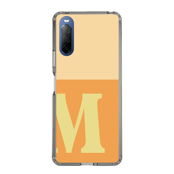 Slim Protection Case［ Original - initial two tone - M orange ］