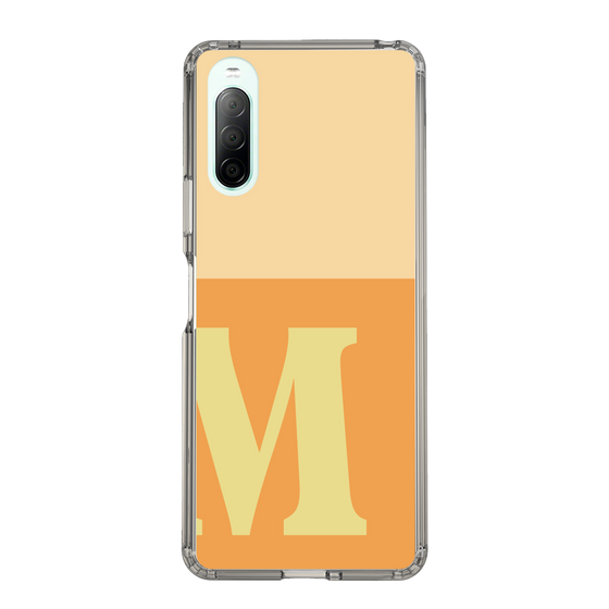 Slim Protection Case［ Original - initial two tone - M orange ］