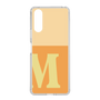 Slim Protection Case［ Original - initial two tone - M orange ］
