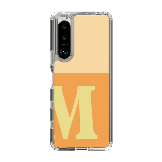 Slim Protection Case［ Original - initial two tone - M orange ］