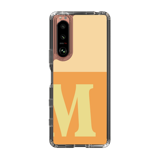 Slim Protection Case［ Original - initial two tone - M orange ］