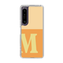 Slim Protection Case［ Original - initial two tone - M orange ］