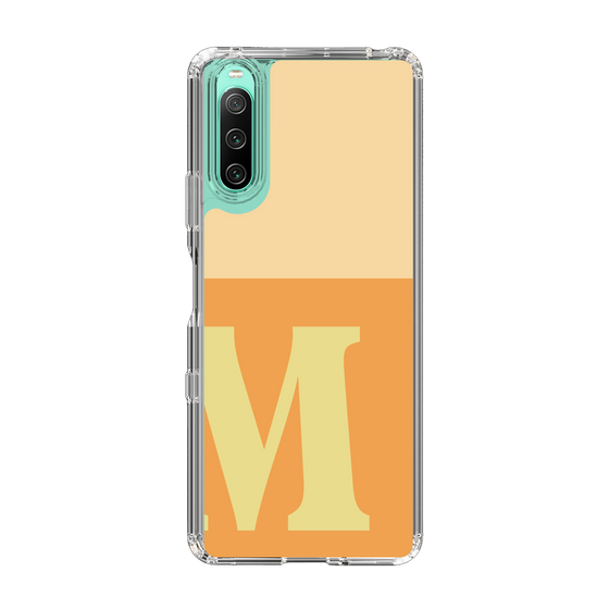 Slim Protection Case［ Original - initial two tone - M orange ］