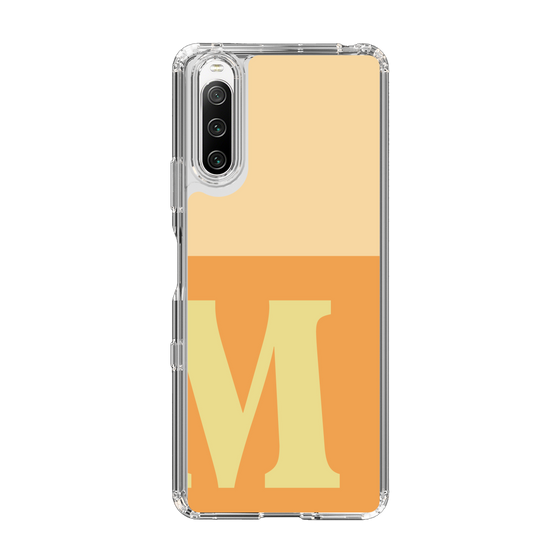 Slim Protection Case［ Original - initial two tone - M orange ］