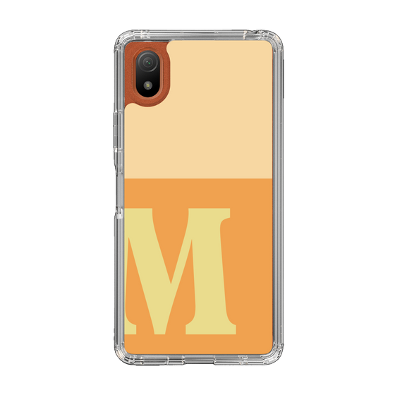 Slim Protection Case［ Original - initial two tone - M orange ］