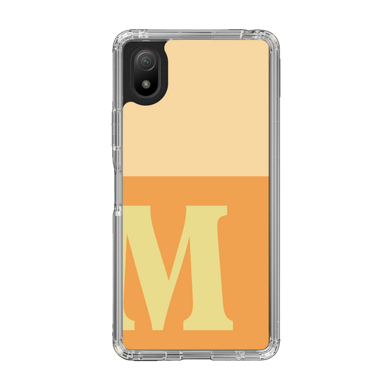 Slim Protection Case［ Original - initial two tone - M orange ］