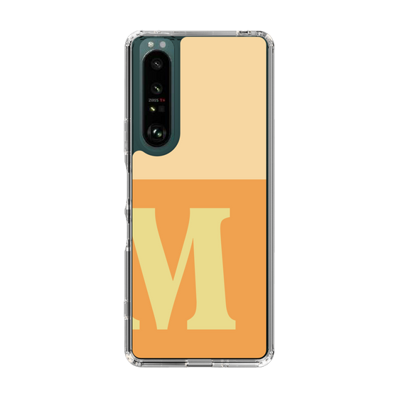 Slim Protection Case［ Original - initial two tone - M orange ］