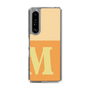Slim Protection Case［ Original - initial two tone - M orange ］