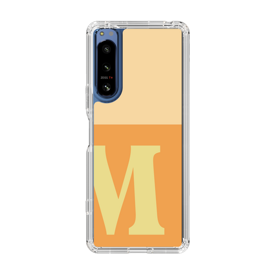Slim Protection Case［ Original - initial two tone - M orange ］