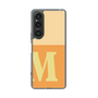 Slim Protection Case［ Original - initial two tone - M orange ］