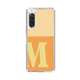 Slim Protection Case［ Original - initial two tone - M orange ］