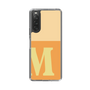 Slim Protection Case［ Original - initial two tone - M orange ］