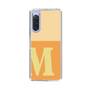 Slim Protection Case［ Original - initial two tone - M orange ］