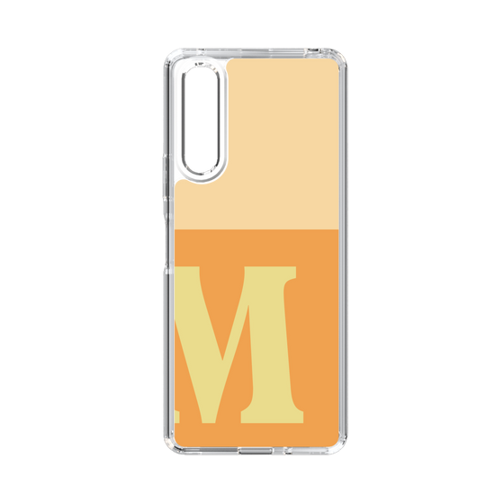 Slim Protection Case［ Original - initial two tone - M orange ］