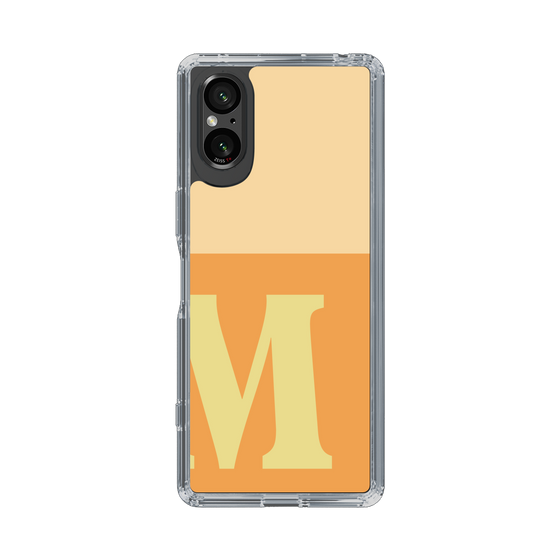 Slim Protection Case［ Original - initial two tone - M orange ］