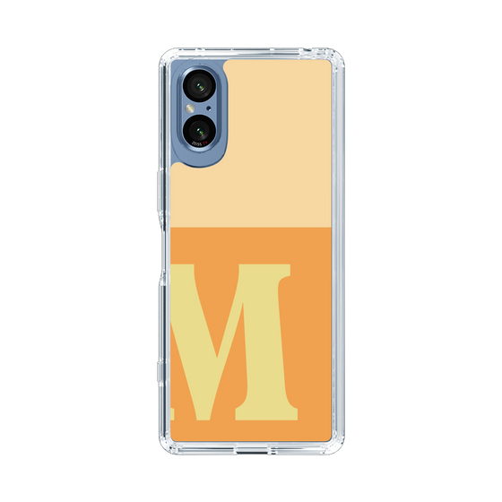 Slim Protection Case［ Original - initial two tone - M orange ］