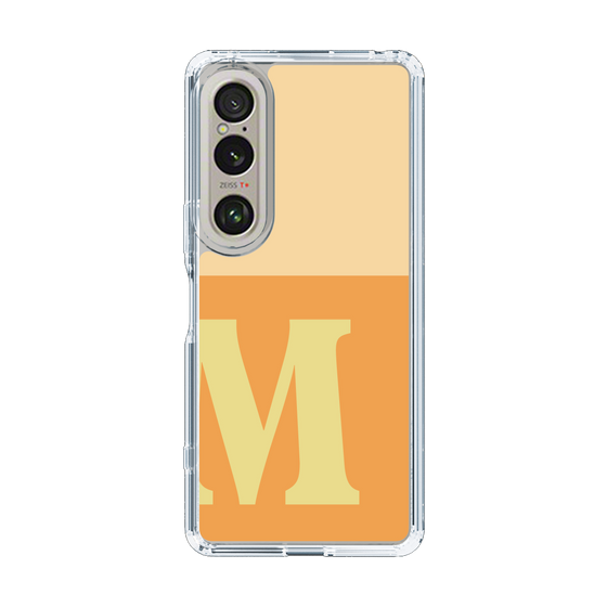 Slim Protection Case［ Original - initial two tone - M orange ］