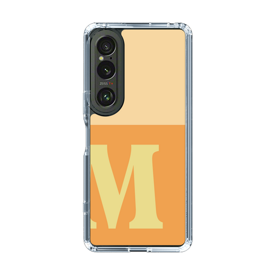 Slim Protection Case［ Original - initial two tone - M orange ］