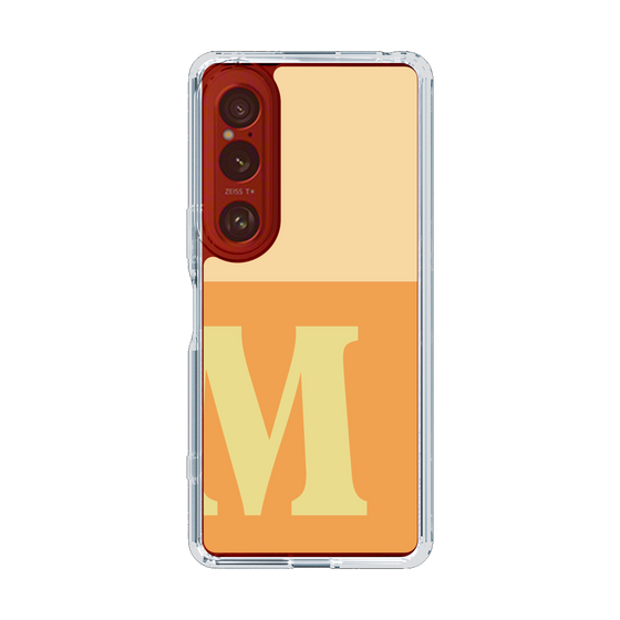 Slim Protection Case［ Original - initial two tone - M orange ］