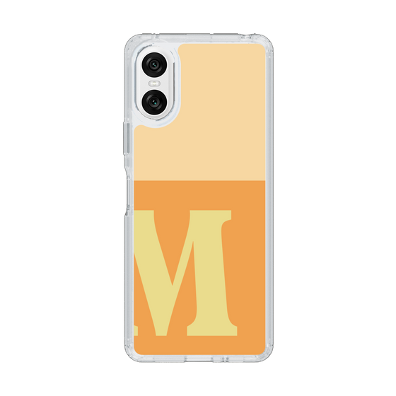 Slim Protection Case［ Original - initial two tone - M orange ］
