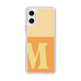 Slim Protection Case［ Original - initial two tone - M orange ］