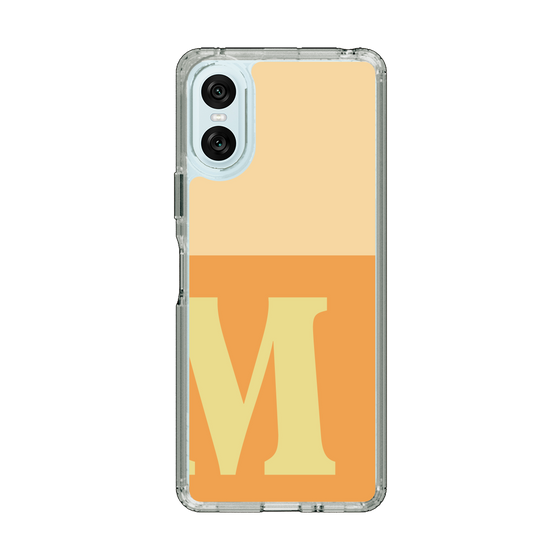 Slim Protection Case［ Original - initial two tone - M orange ］