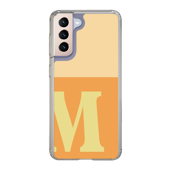 Slim Protection Case［ Original - initial two tone - M orange ］