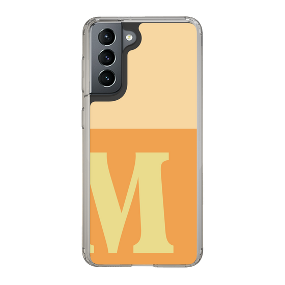 Slim Protection Case［ Original - initial two tone - M orange ］