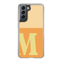 Slim Protection Case［ Original - initial two tone - M orange ］