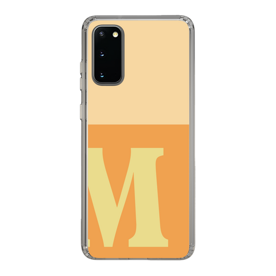 Slim Protection Case［ Original - initial two tone - M orange ］