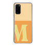 Slim Protection Case［ Original - initial two tone - M orange ］