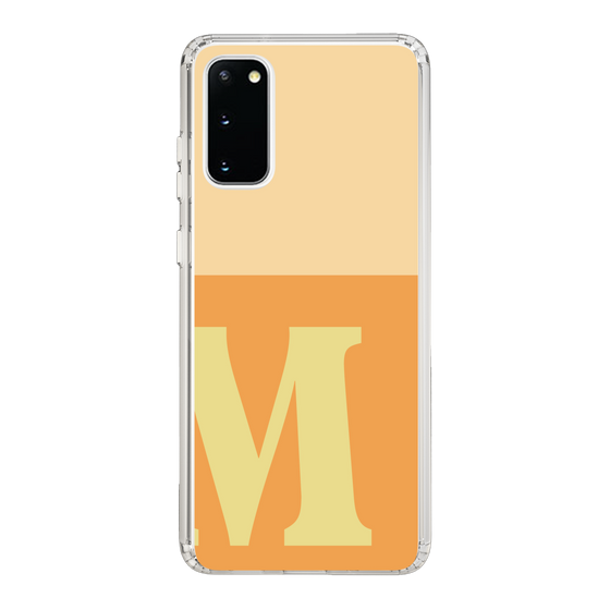 Slim Protection Case［ Original - initial two tone - M orange ］
