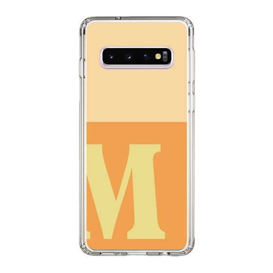 Slim Protection Case［ Original - initial two tone - M orange ］