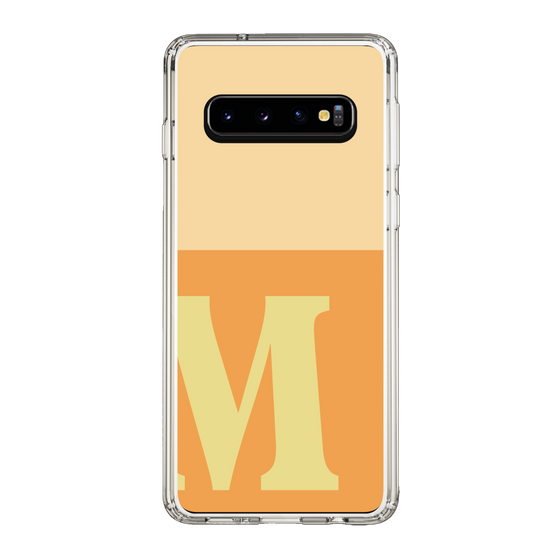 Slim Protection Case［ Original - initial two tone - M orange ］