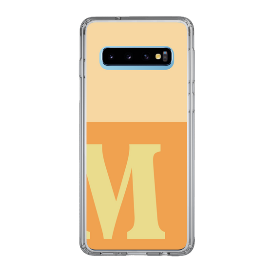 Slim Protection Case［ Original - initial two tone - M orange ］