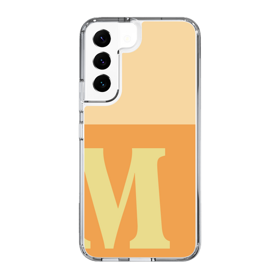 Slim Protection Case［ Original - initial two tone - M orange ］