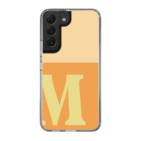 Slim Protection Case［ Original - initial two tone - M orange ］