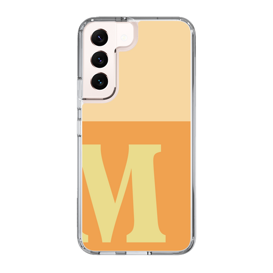 Slim Protection Case［ Original - initial two tone - M orange ］