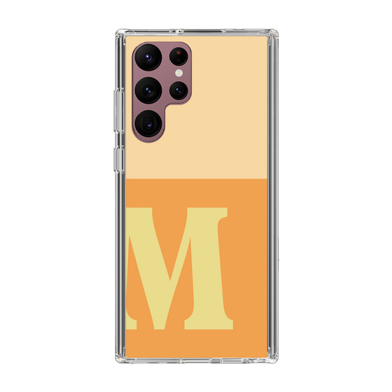 Slim Protection Case［ Original - initial two tone - M orange ］