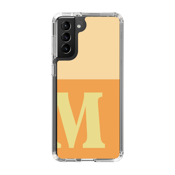 Slim Protection Case［ Original - initial two tone - M orange ］